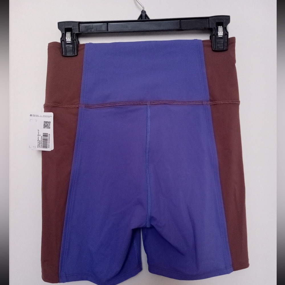 NWT Lululemon hike to swim 6" shorts size 8 - Picture 2 of 4